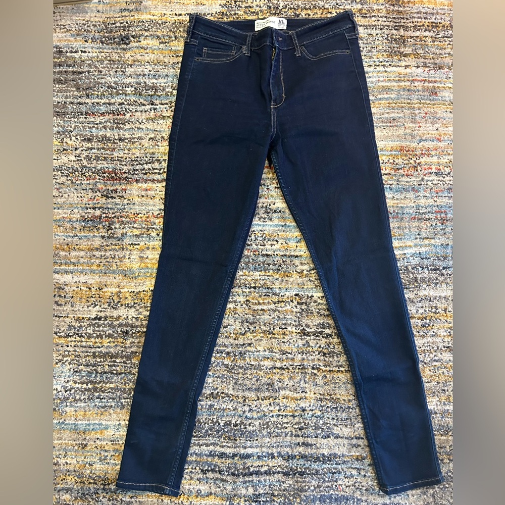Abercrombie & Fitch high rise skinny  W10R